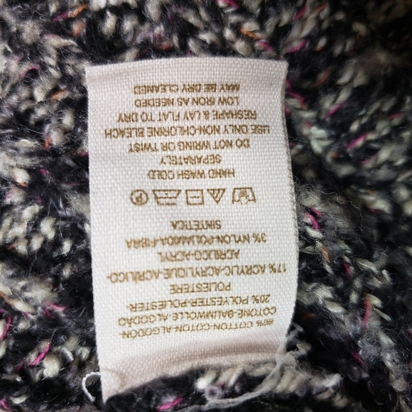 Free People asymmetric zip sweater chunky moto - Picture 13 of 13